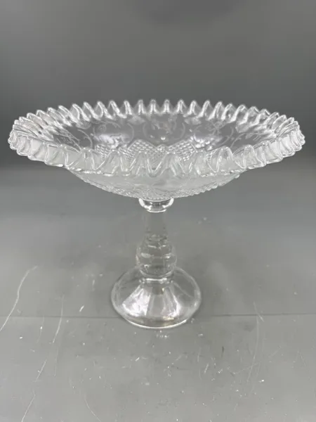 Eldre Stort stettfat i glass