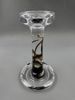 Flott Dansk lysestake i glass